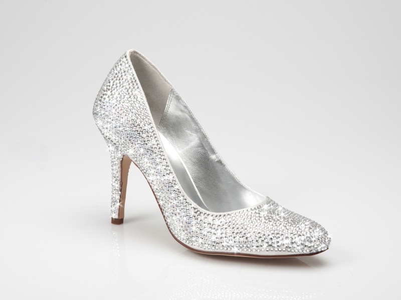 Swarovski Crystal Bridal Shoes Elite Collection Crystal Slipper